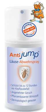 Produktabbildung AntiJump mit Kopfläusen